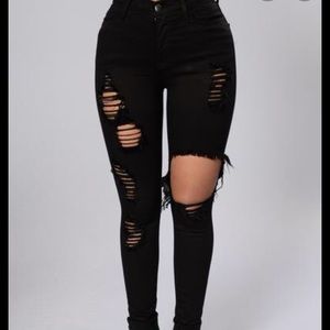 Fashion Nova Glistening Jeans